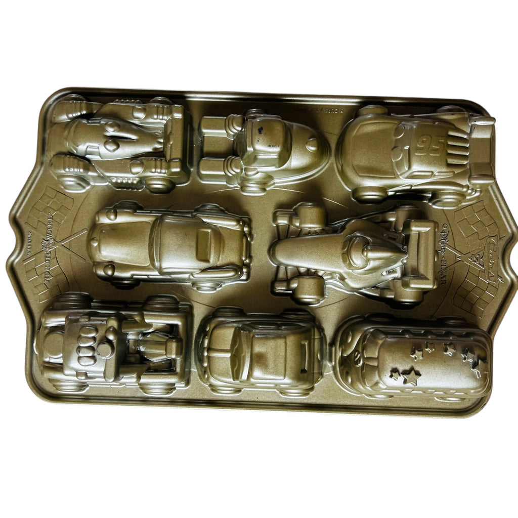 Disney Pixar Cars Nordic Ware Cakelet Cake Pan Mold