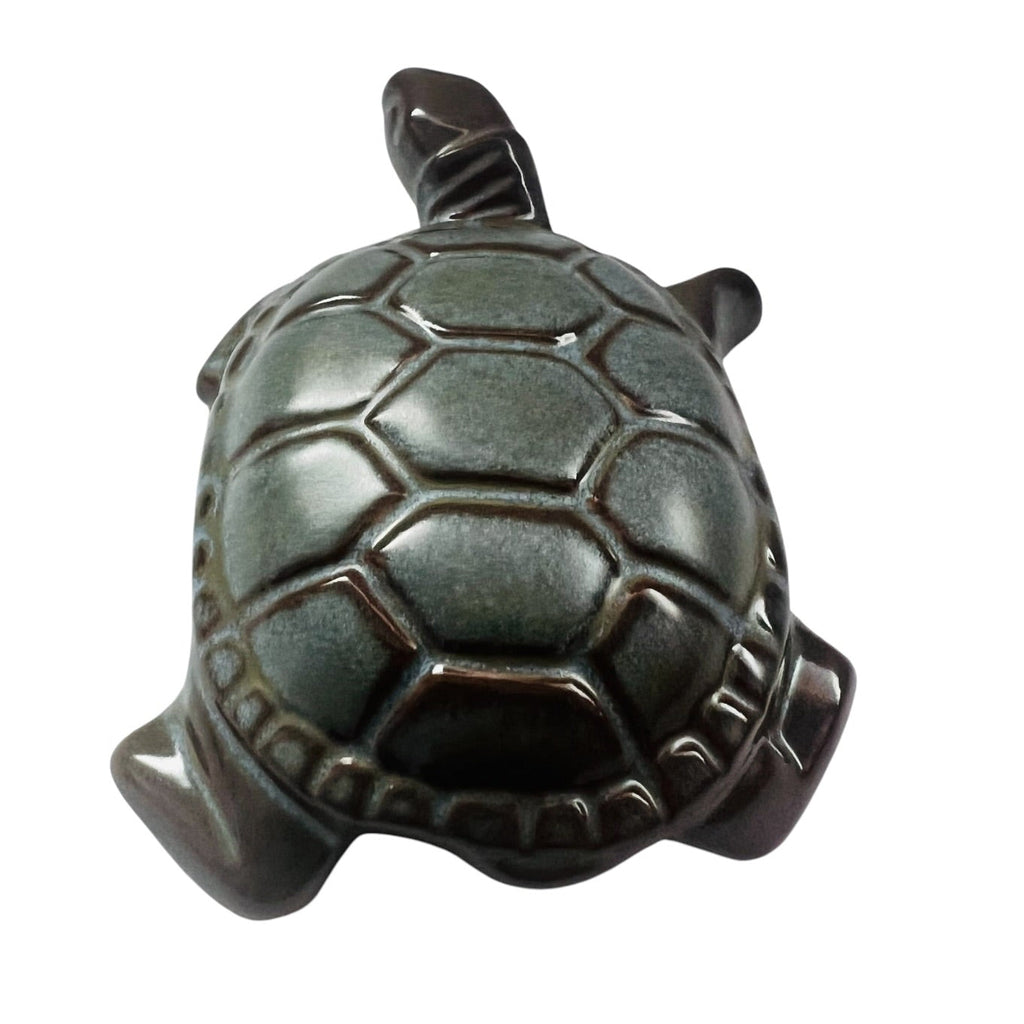 Vintage Ceramic Sea Turtle Accent Figurine