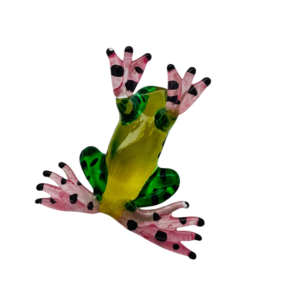 Lampwork Art Glass Miniature Hand Blown Frog