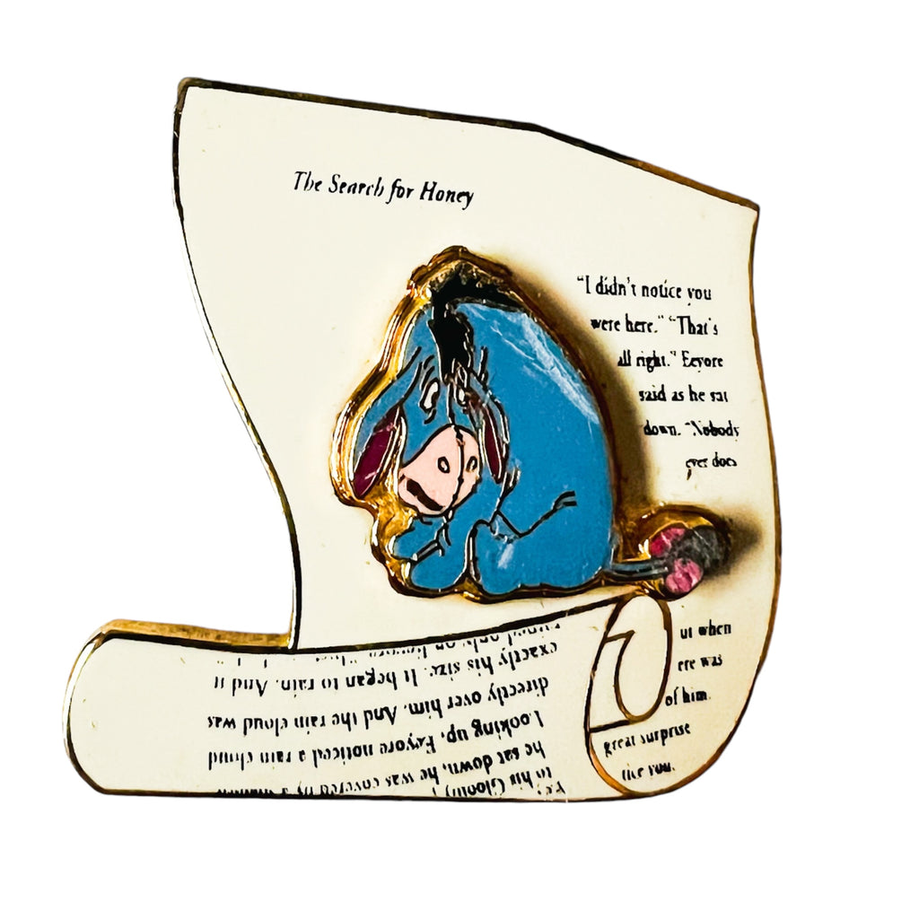 Disney Storybook Scroll Series Eeyore The Search for Honey Pin