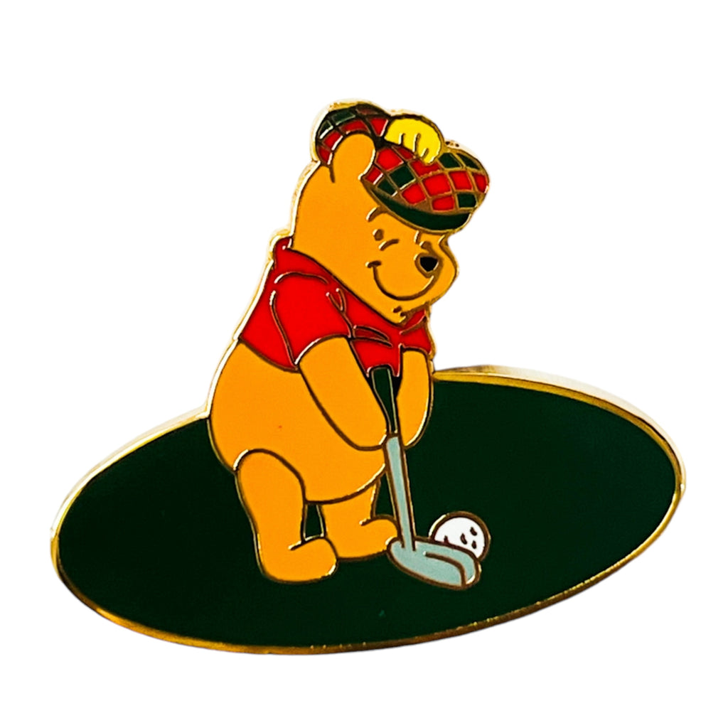 Disney 2000 WDW Walt World Winnie The Pooh Golf Pin