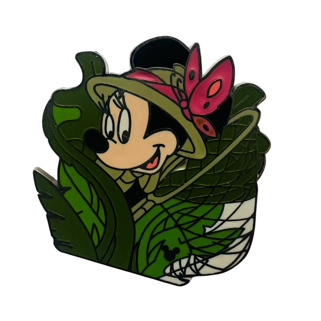 Disney Minnie Mouse Jungle Safari Butterfly Cast Lanyard Series Pin
