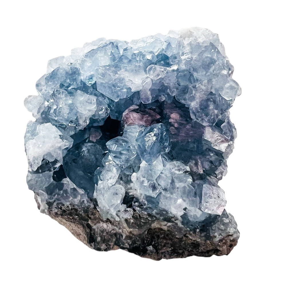 Celestite Crystal Raw Rock Cluster
