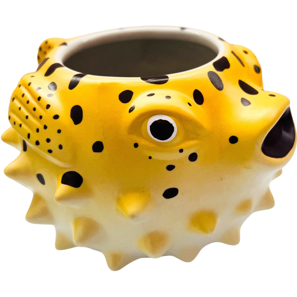 Trader Vic’s Blowfish Blow Fish 16 oz Ceramic Tiki Mug Cup