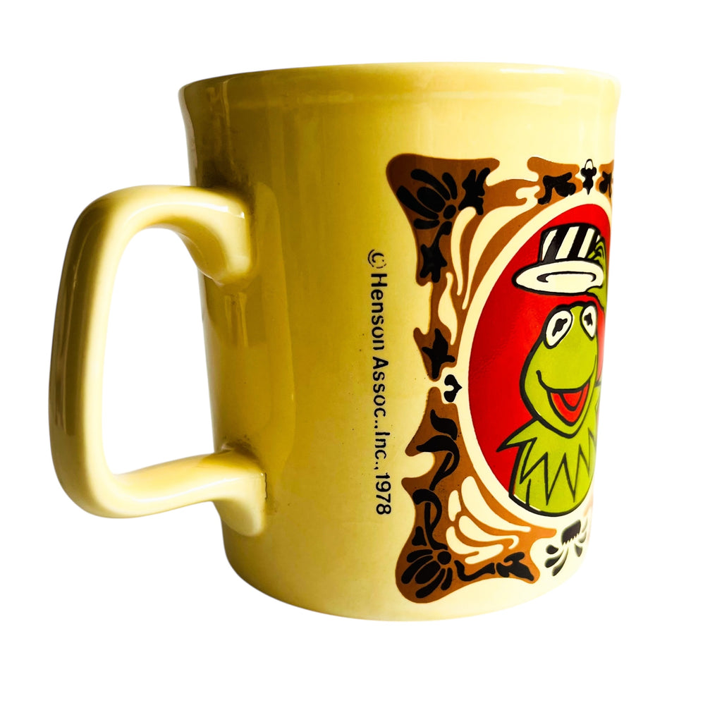 Vintage Kiln Craft Muppet Show Kermit The Frog 1978 England Coffee Mug