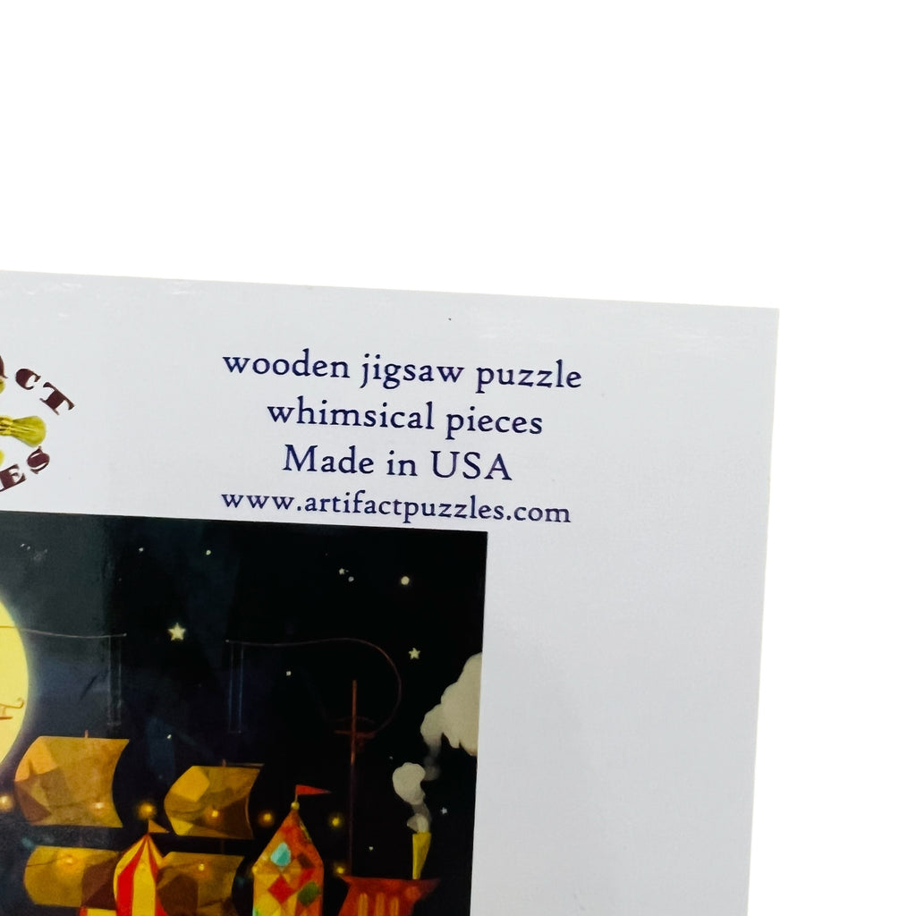 Artifact Puzzles Nadiezda Night Ship Wooden Jigsaw Puzzle