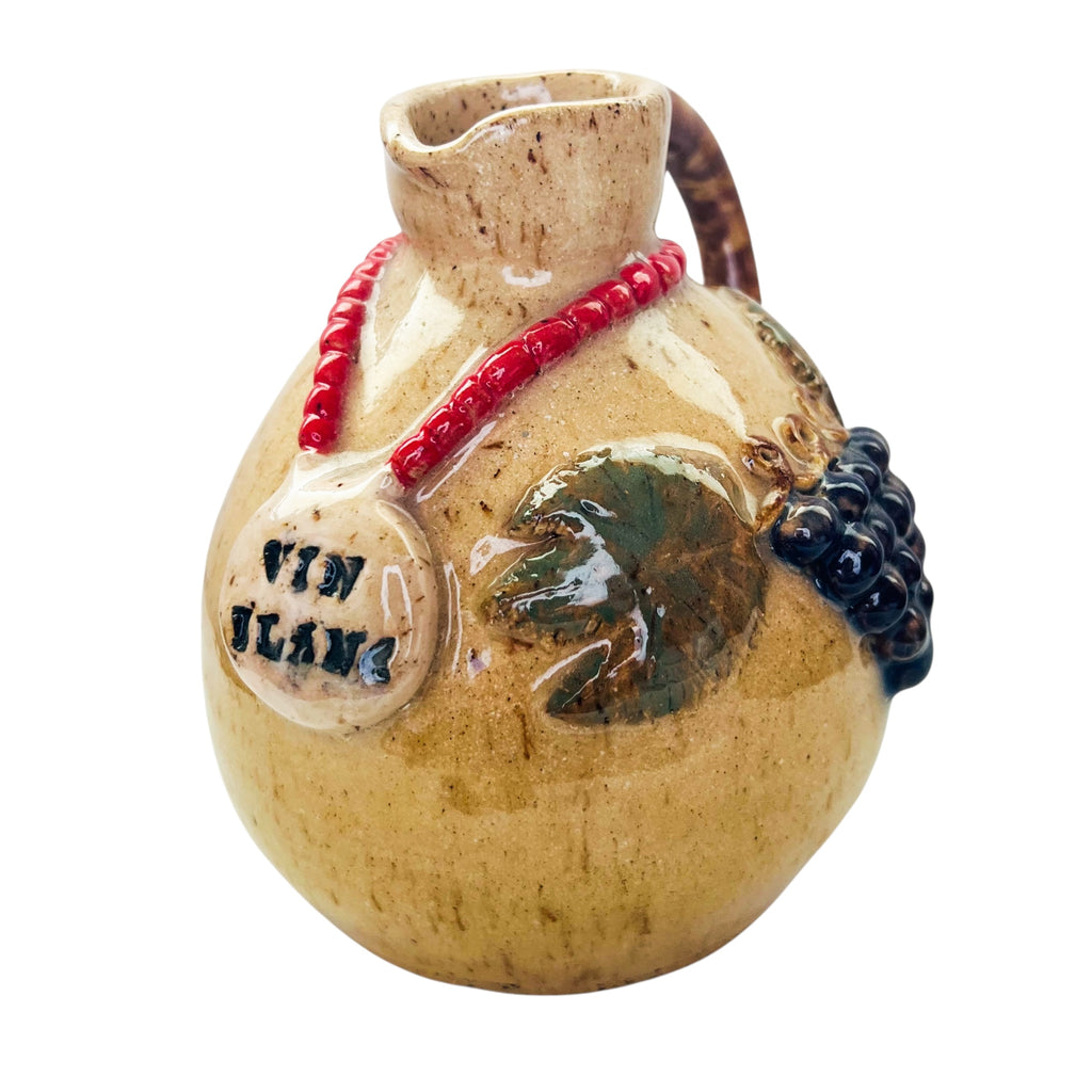 R. KAR Pottery Jug Signed Pitcher