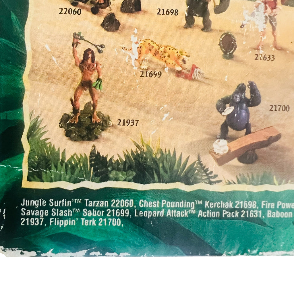Vintage Tarzan Rad Repeatin' Tarzan 12" Action 1999 Mattel Figure