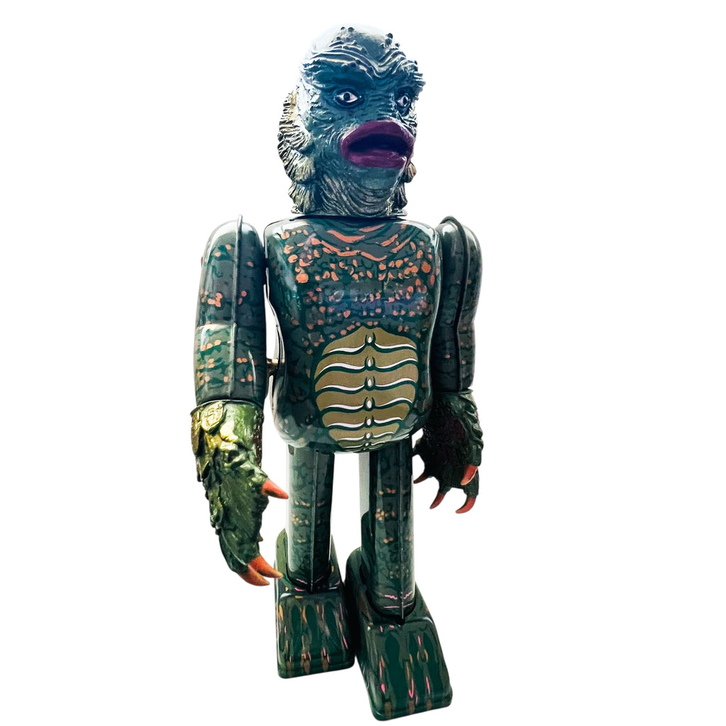 ROBOT HOUSE The Creature From The Black Lagoon Wind-up Walking Tin Toy