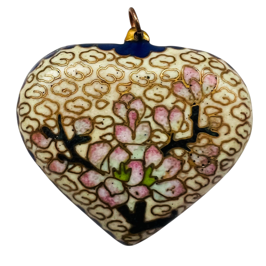 Vintage The People’s Republic of China Heart Necklace Pendant