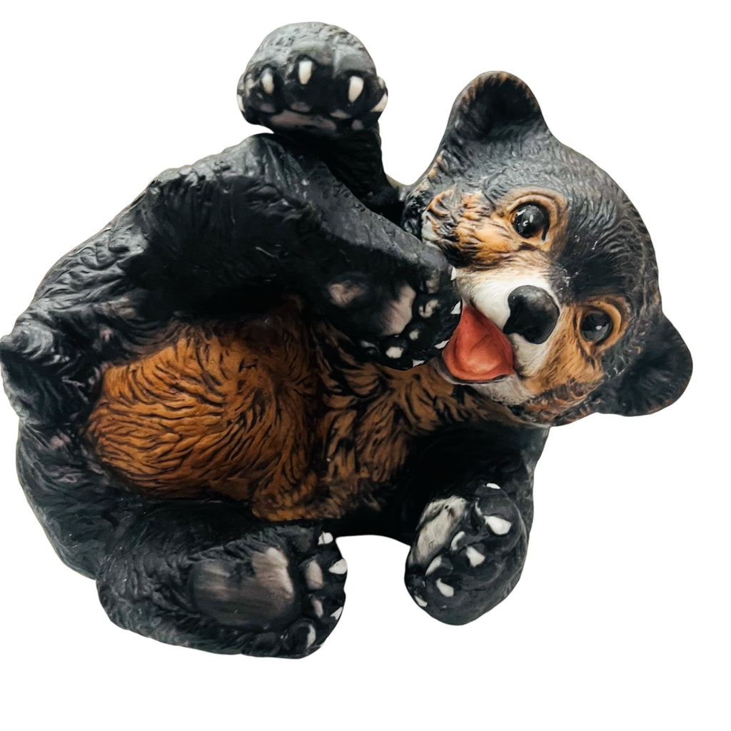 Vintage 1979 RSL Porcelain BEAR CUB Figurine By R.J. Brown Mexico Animal Figure