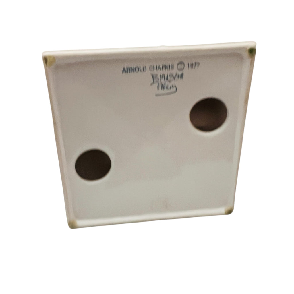 Vintage 1977 Arnold Chapkis Bonassera Pottery Ceramic Ashtray