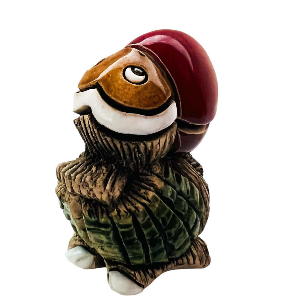 Vintage Artesania Rinconada Papagayo Parrot Red Beak Uruguay Figure