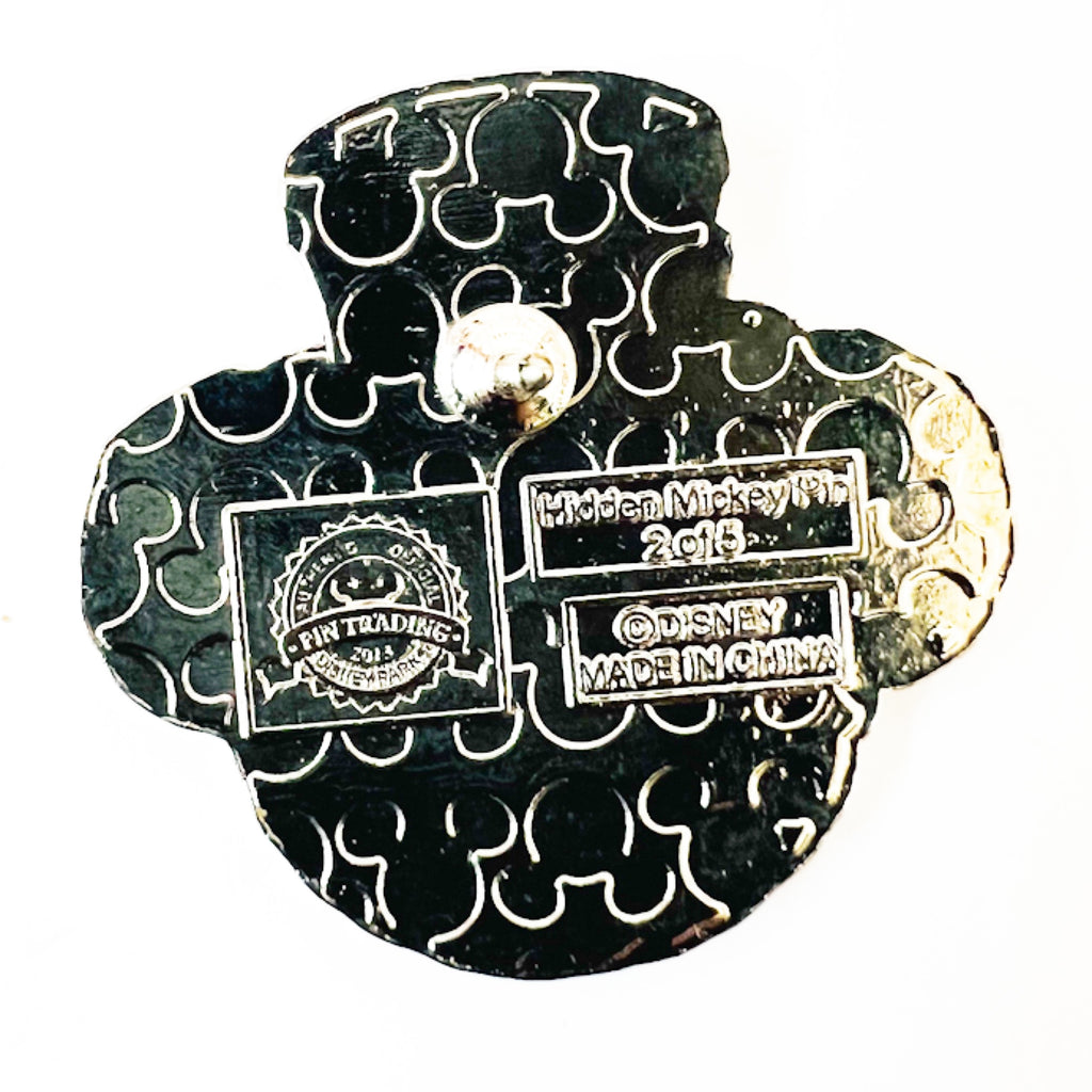 Disney Mad Hatter Duffy Bear Hat 2013 Hidden Mickey Alice in Wonderland Pin