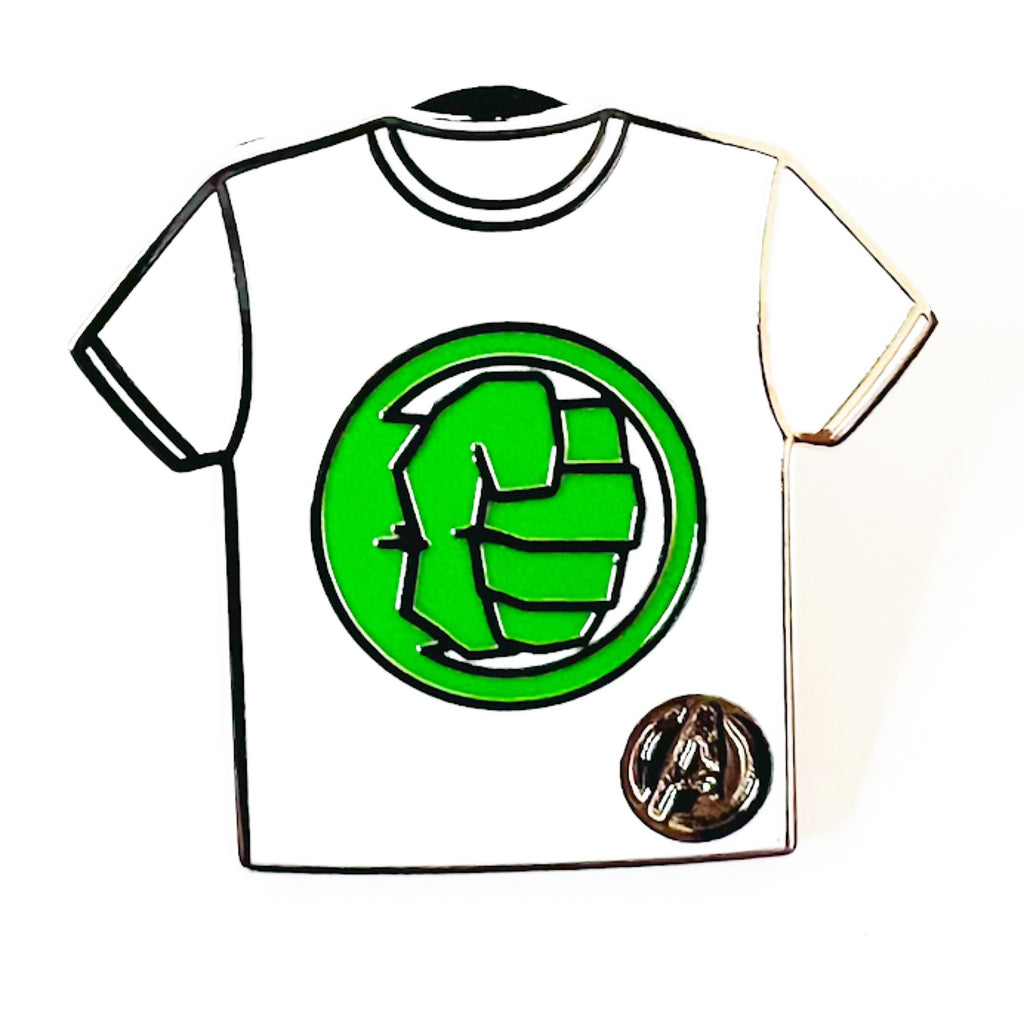 Disney Hulk Super Hero’s T-Shirt Hidden Mickey Disneyland 2024 Pin