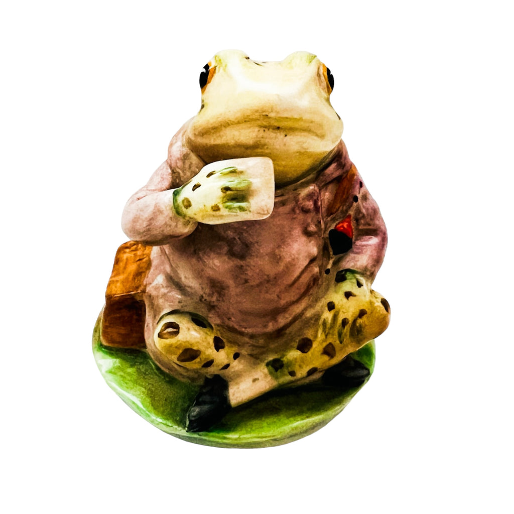 Beatrix Potter Mr. Jeremy Fisher Beswick F. Warne & Co Figurine