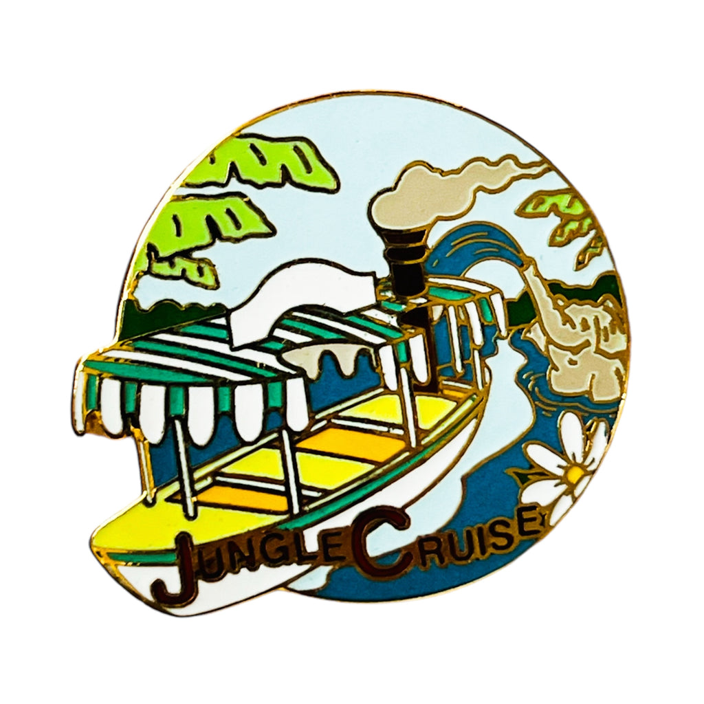 Disney Jungle Cruise Attraction & Ride 2000 Pin