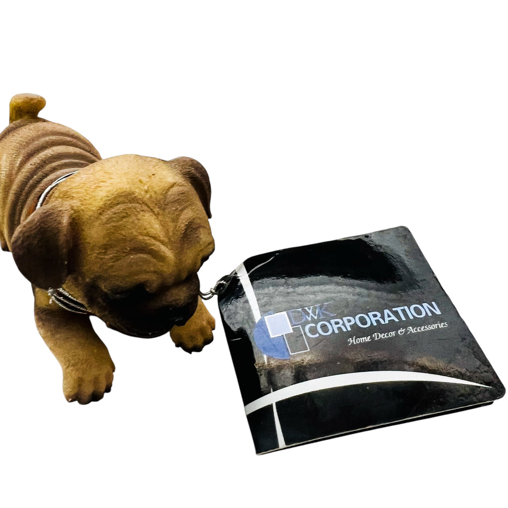 Pug Puppy DWK Corp Miniature Dog Figure