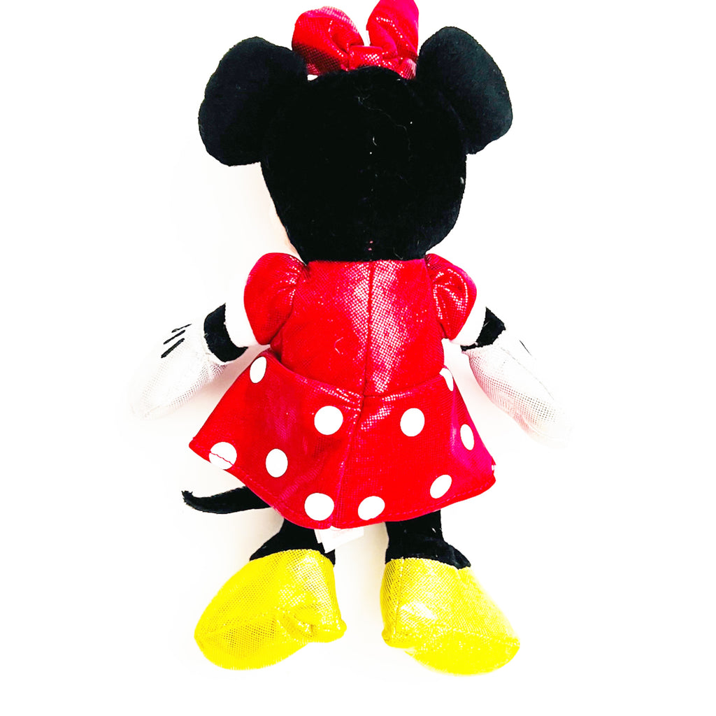 Disney Ty Sparkle Minnie Mouse Plush Stuffed Soft Plush