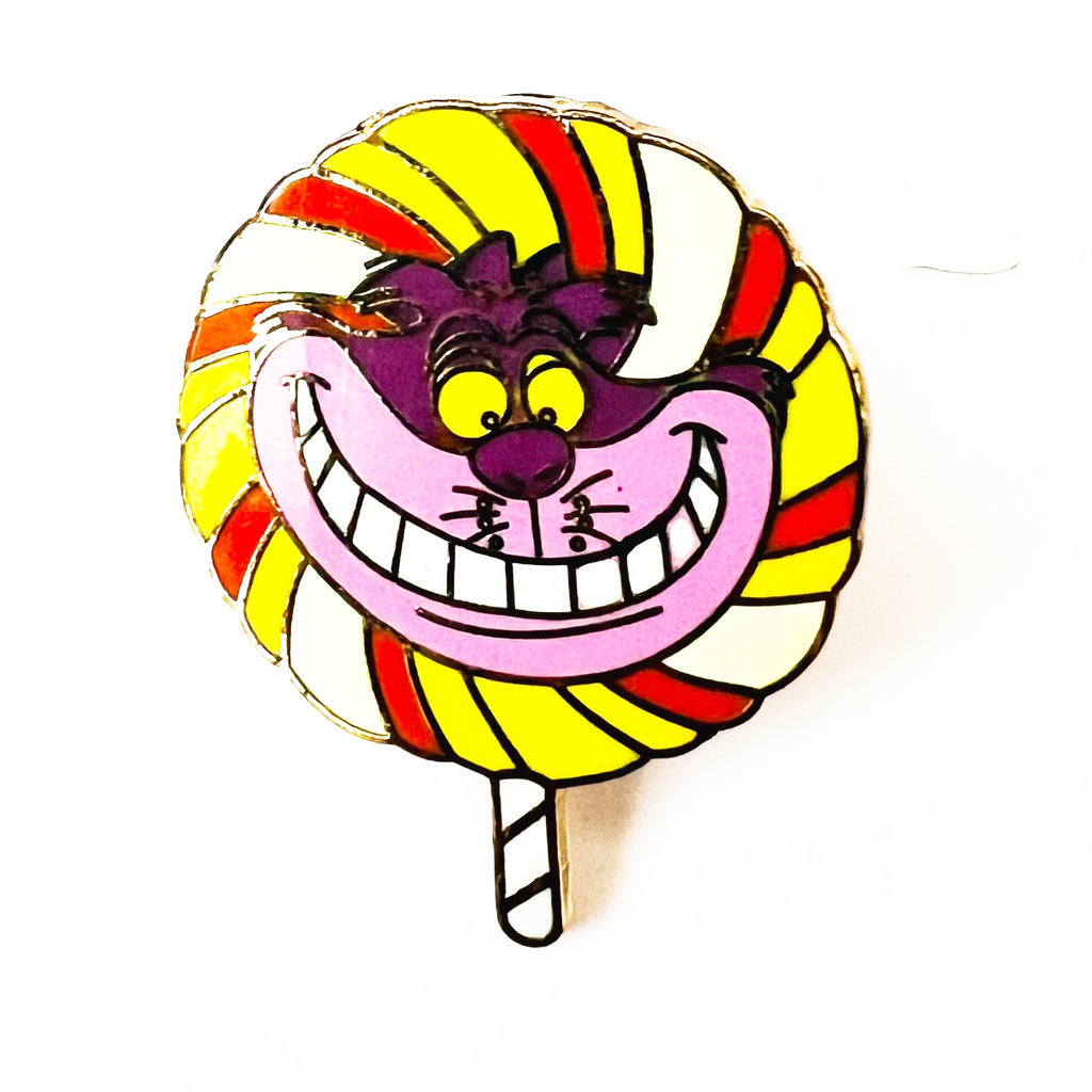 Disney Alice In Wonderland CHESHIRE Cat Lollipop 10/10 LE 200 Mystery Pin