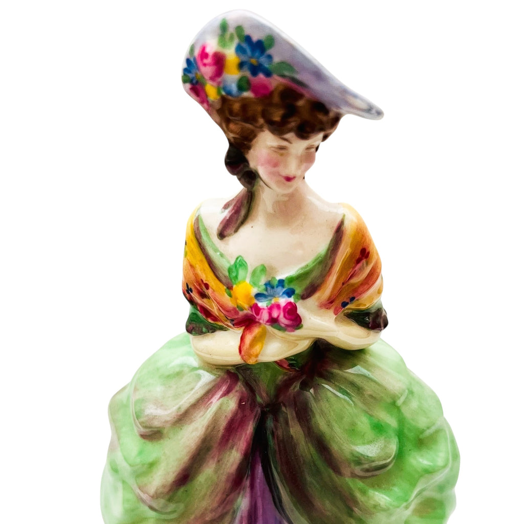 Vintage Rosina Fine Bone China England Pastel Dress Figurine