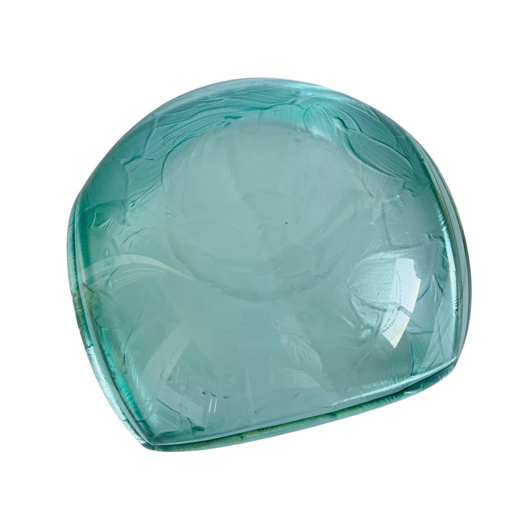 Vintage Stephen Schlanser Art Glass Catch All Tray Signed Bowl