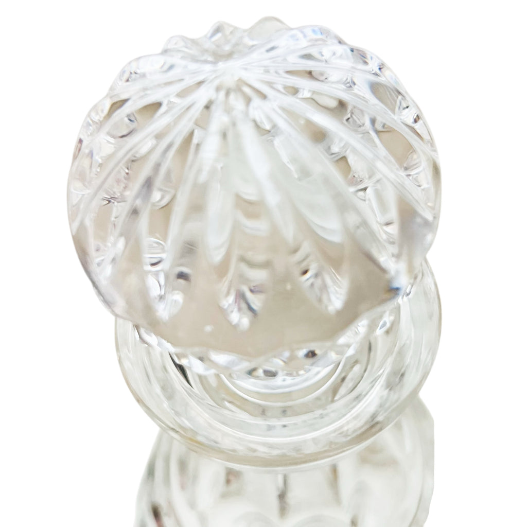 Vintage Waterford Heavy Cut Glass Crystal Decanter w/Stopper