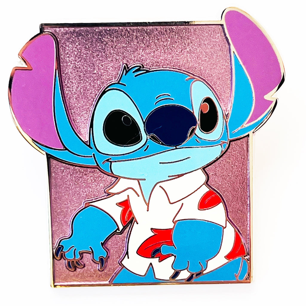 Disney Lilo & Stitch Experiment 626 Day Stitch Hawaiian Shirt Mystery Pin