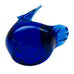 Vintage Cobalt Blue Glass Hand Blown Swan Figurine