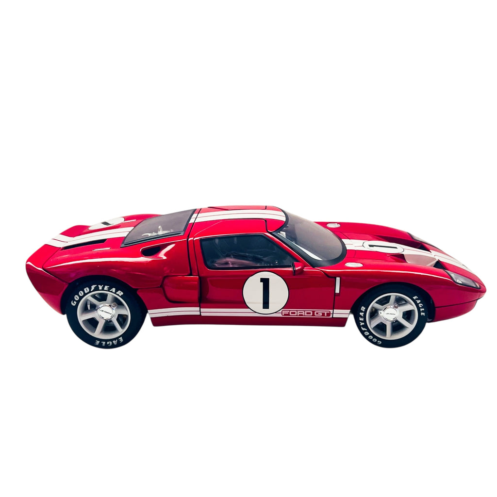 The Beanstock Group Ford Race Car GT Racer 1 Metal Body Model Die Cast Scale 1:18