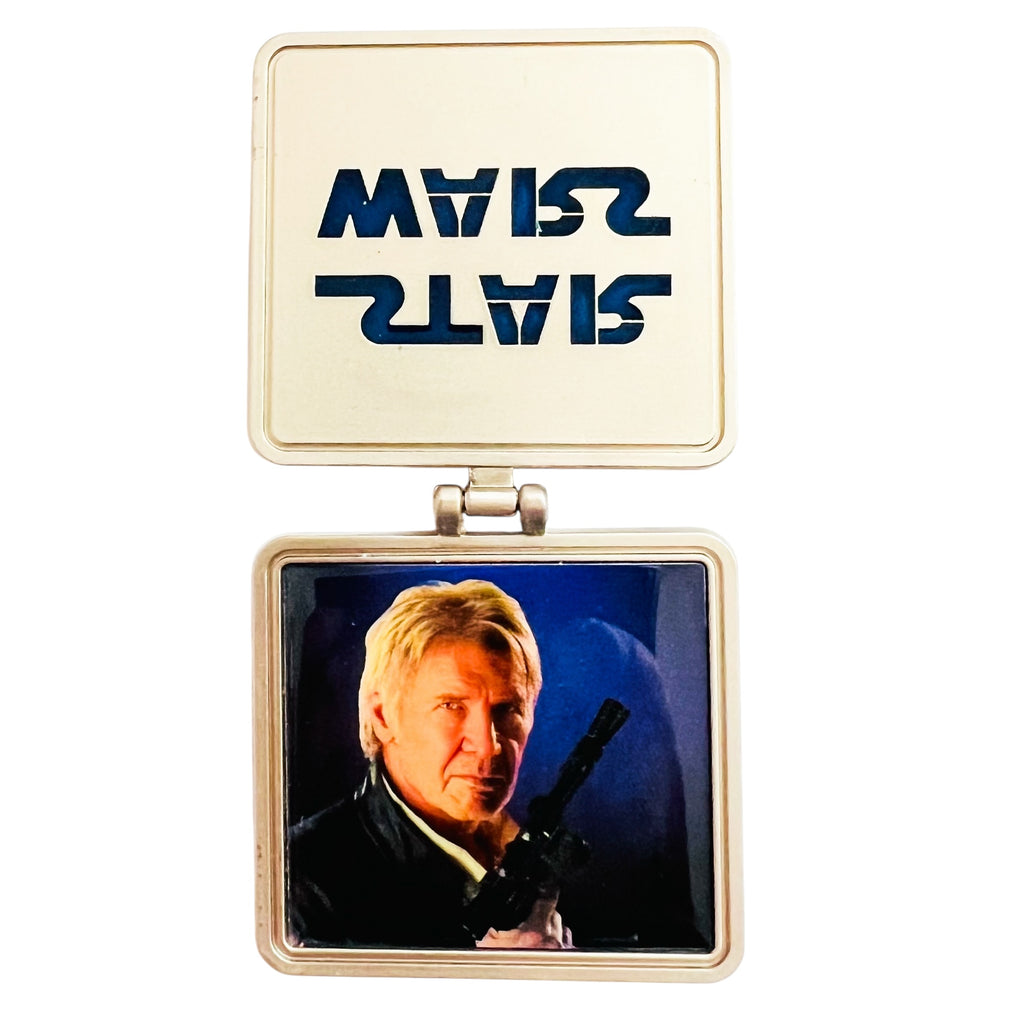 Disney Parks Star Wars The Force Awakens Limited Edition Han Solo Hinged Pin
