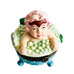 Vintage Lady Bubble Bath Hinged Trinket Box