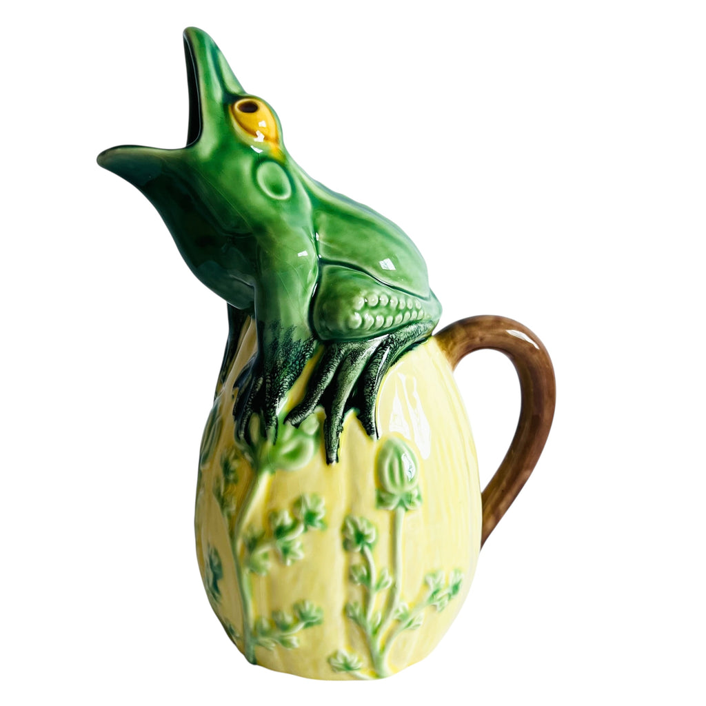 Bordallo Pinheiro Frog Pitcher