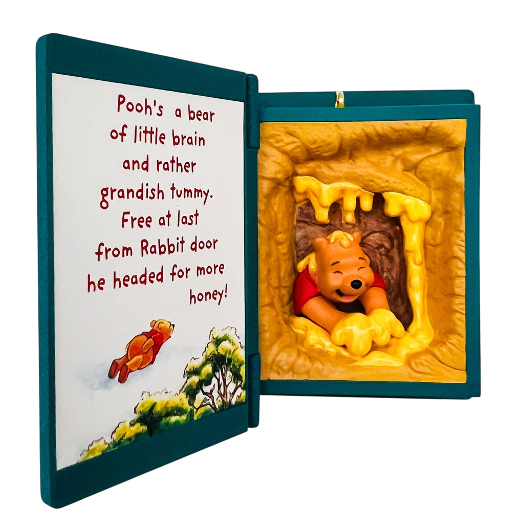 Vintage Hallmark Keepsake Disney’s Winnie the Pooh A Sticky Situation Ornament