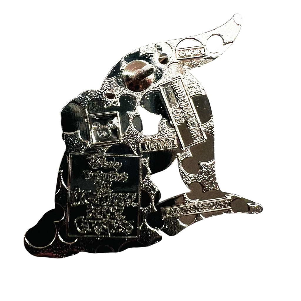 Disneyland DLR 2025 Classic D Barrel Nightmare Before Christmas Hidden Mickey Disney Pin