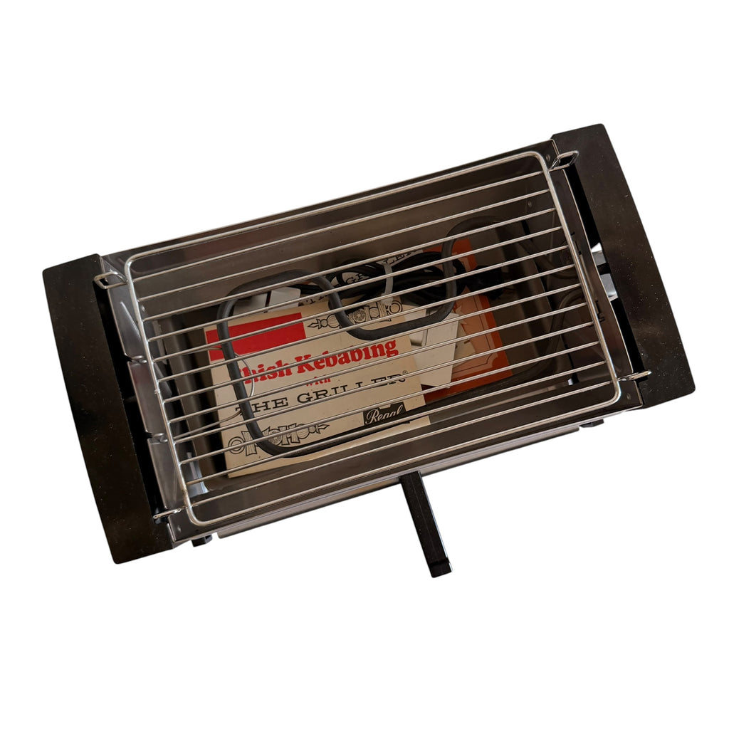 REGAL WARE Vintage 'The Griller' Smokeless Indoor Electric Mini Grill