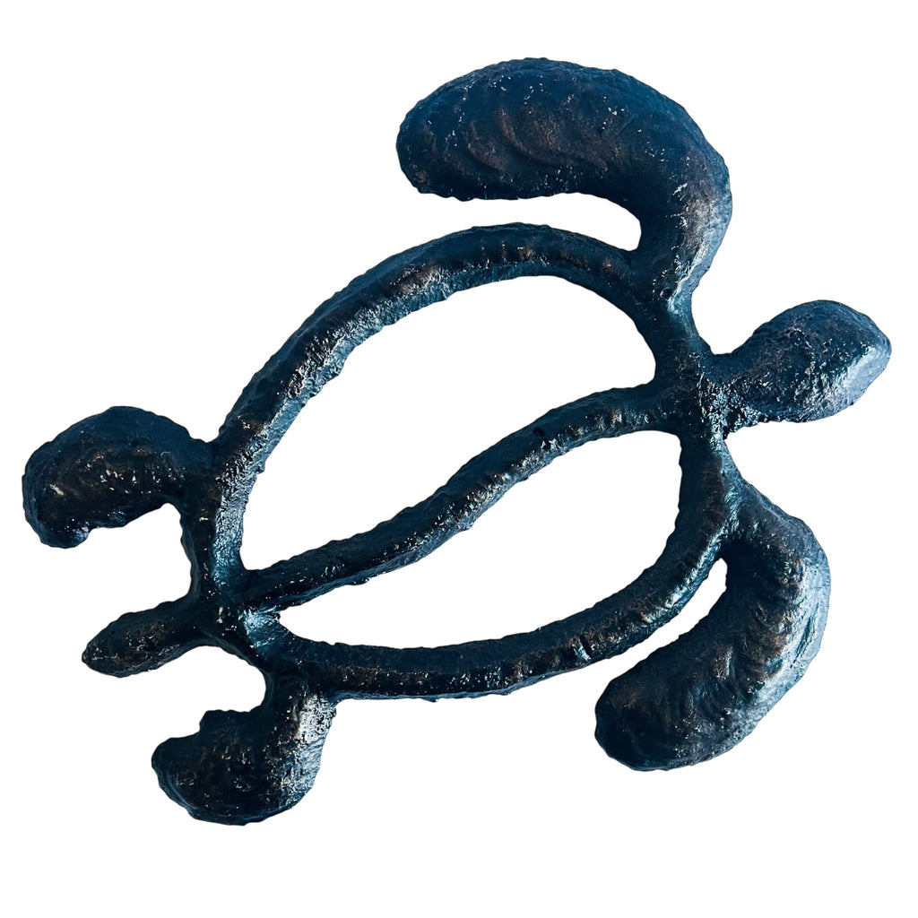 Hawaii Hawaiian Recycled Aluminum Metal Honu Turtle Petroglyph Wall Art