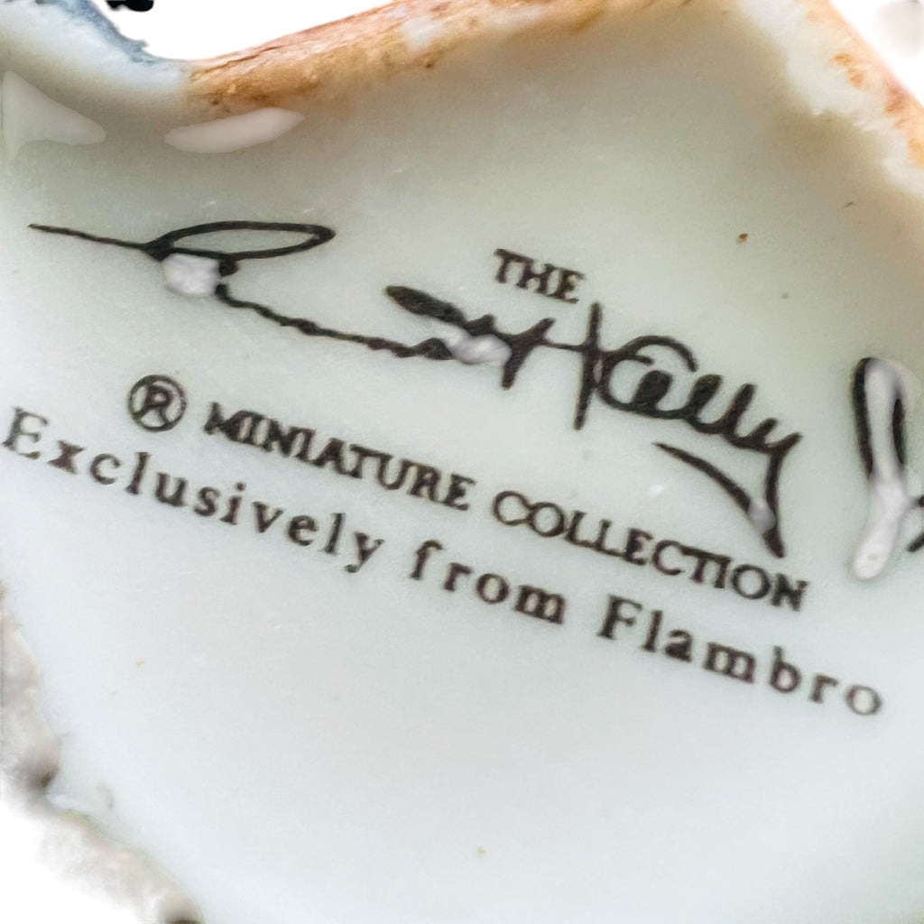 Vintage Emmett Kelly Jr. THE THINKER Miniature Collection Figurine