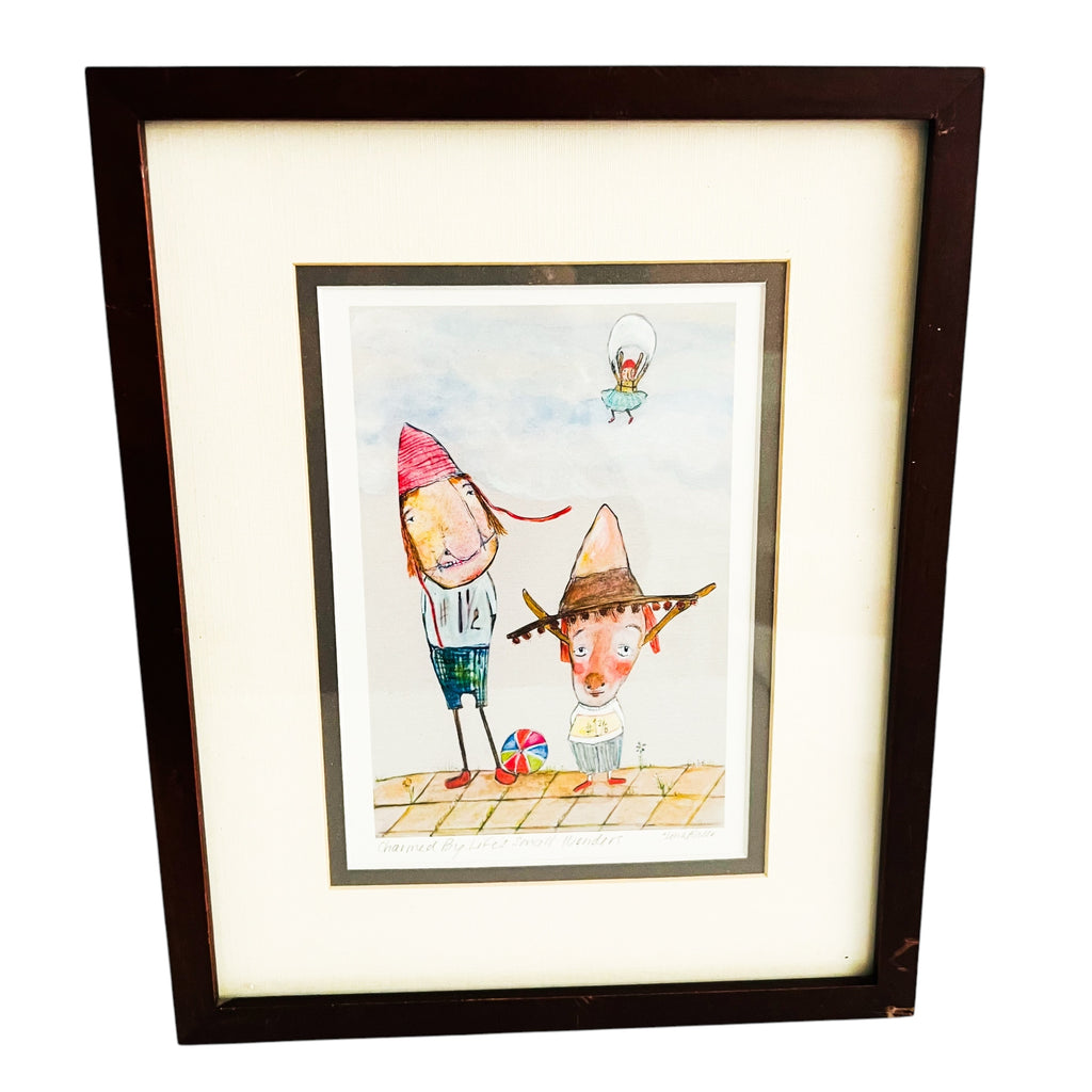 Charmed By Life’s Small Wonders Artist Signed Framed Wall Art