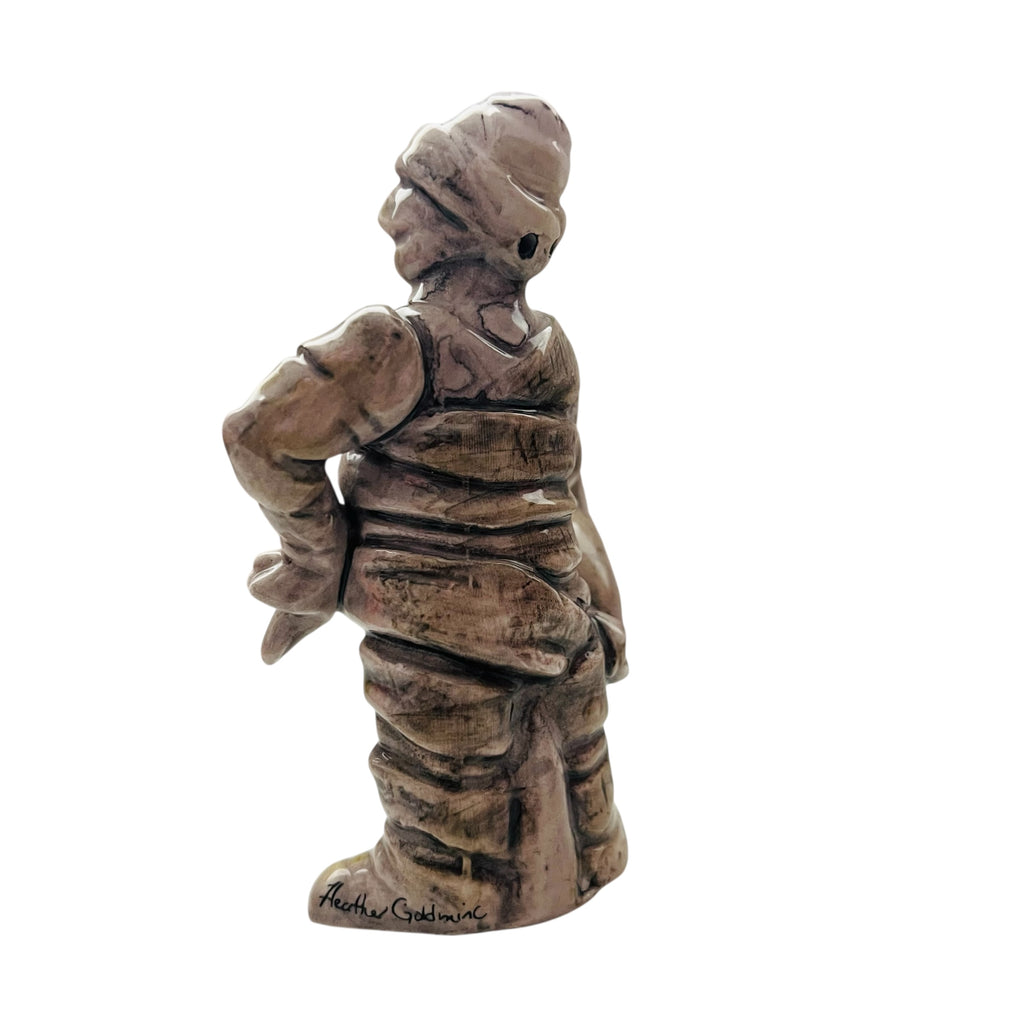 Blue Sky Ceramic Mummy Salt Shaker