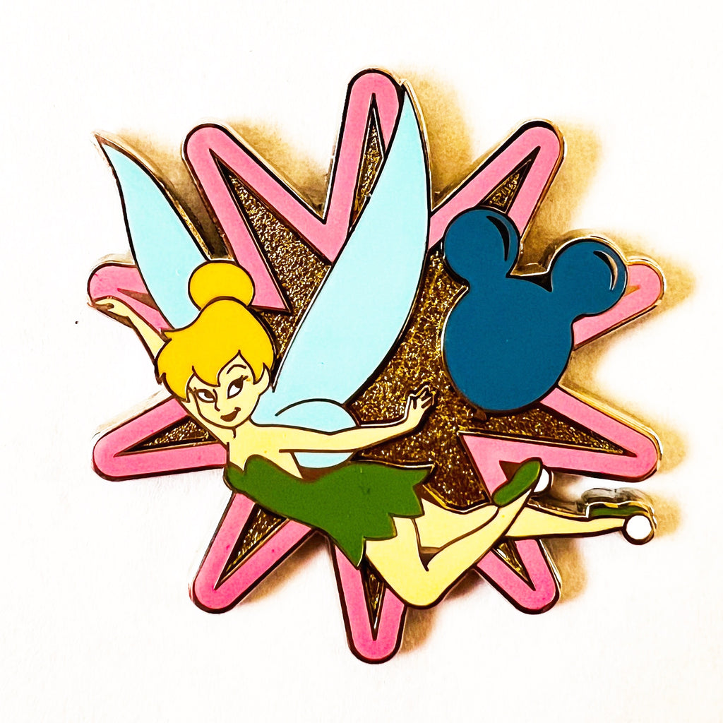 Disney Tinker Bell Flying Mickey Balloon Pin