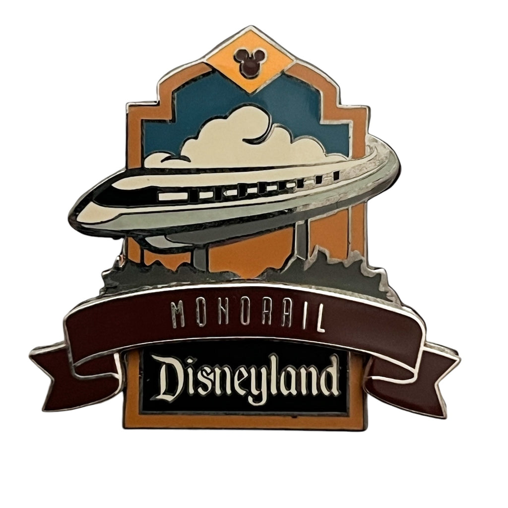 Disney DLR Disneyland 2000 Monorail Attraction Pin
