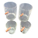 Lucky Shot Barware Bullet Glasses and Shot Glass Set