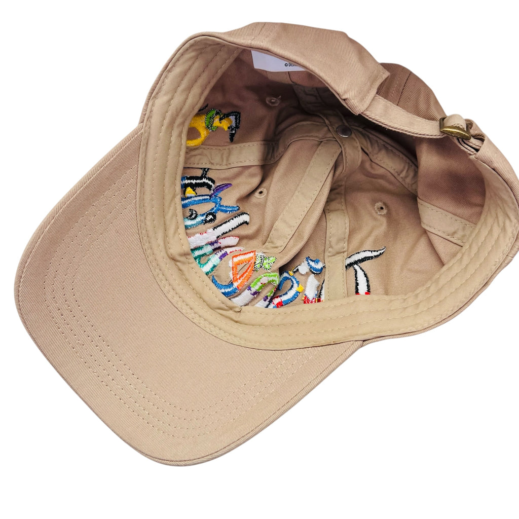 Disneyland Embroidery Characters Spellout Logo SnapBack Hat