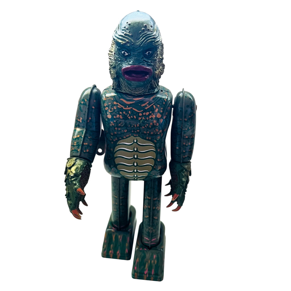 ROBOT HOUSE The Creature From The Black Lagoon Wind-up Walking Tin Toy