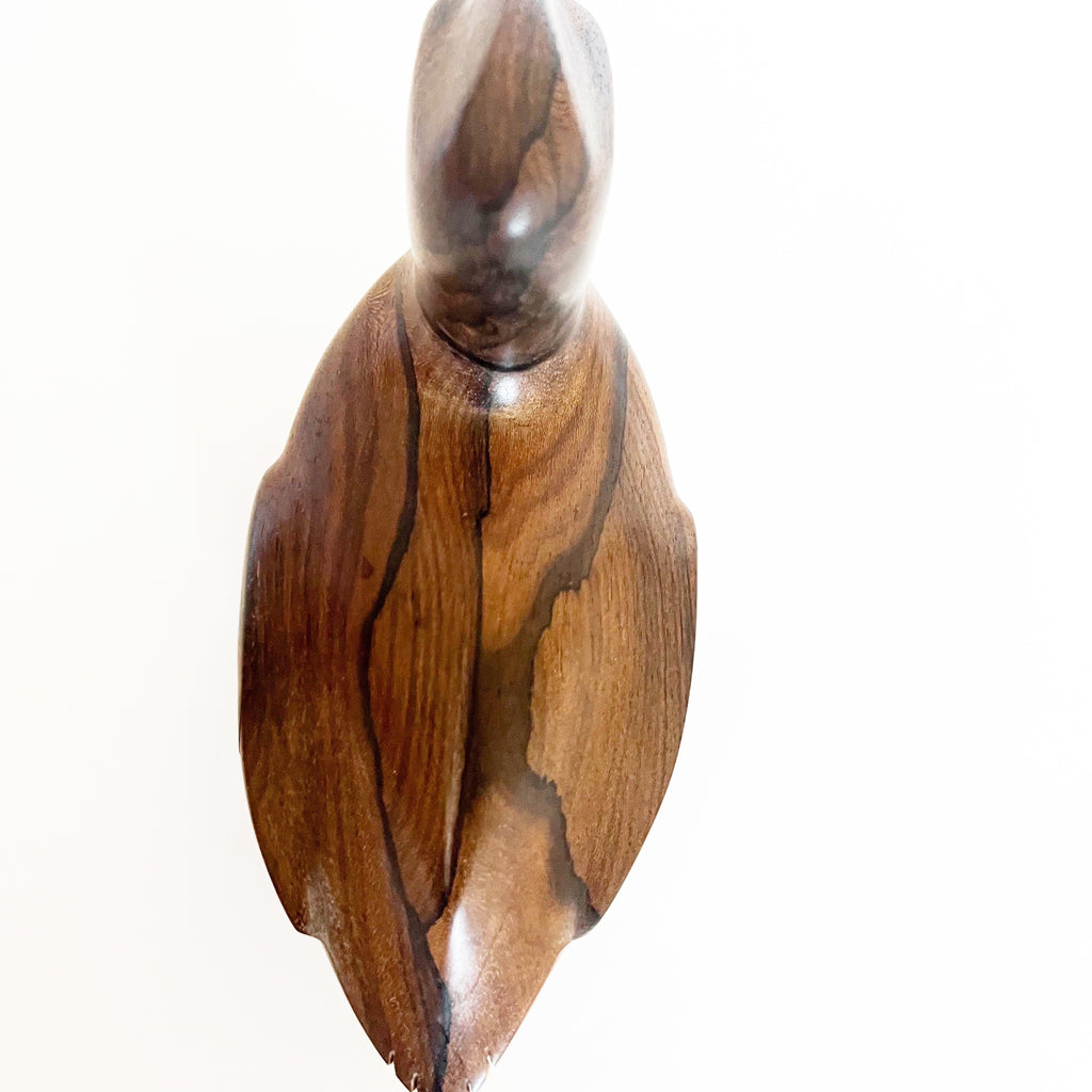 Vintage Hand Carved Solid Wood Duck Decoy