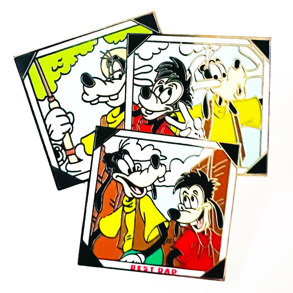 Disney Goofy and Max Goofy Movie - Snapshots Best Dad Pin