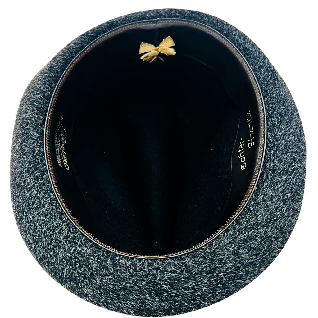 Vintage A. Breiser Echter Haarfilz Felt Fedora Hat
