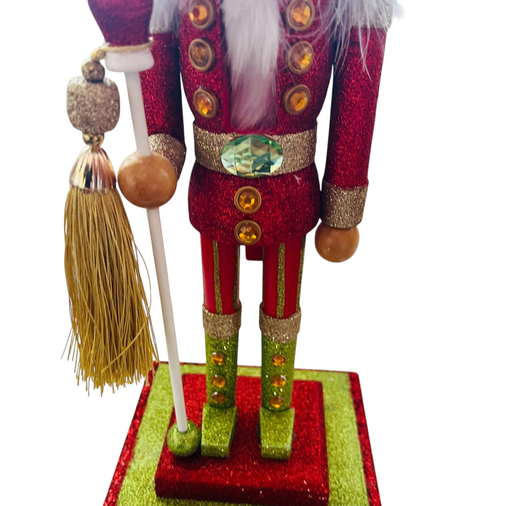 Kurt S. Adler Hollywood Nutcracker Dance Of The Sugar Plum Fairy Musical Water Globe Hat Nutcracker
