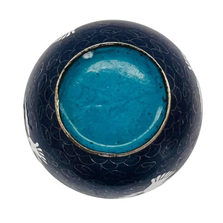 Dove Miniature Cloisonne Cremation Urn